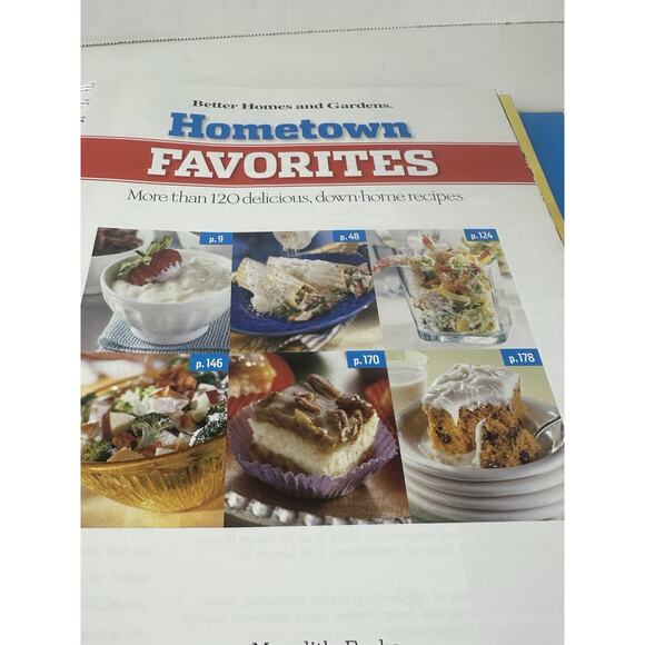 Hometown Favorites 120 plus Down-home Recipes Better Homes & Gardens HardCover - Picture 3 of 5